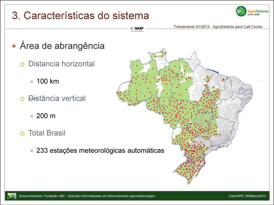 km Distância vertical 200 m Total