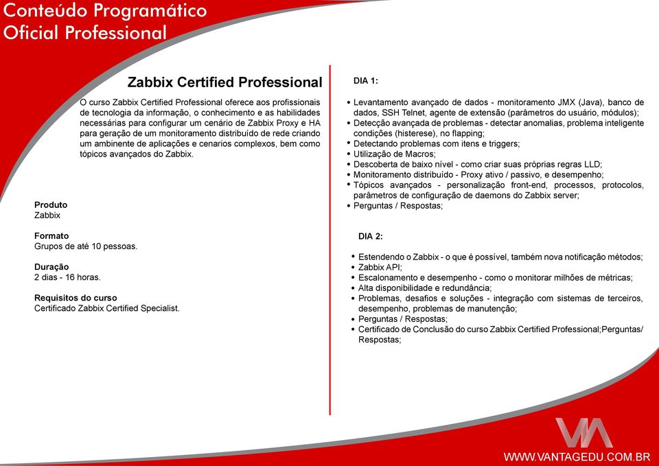 Zabbix Proxy e HA para geração de um monitoramento distribuído de rede criando um ambinente de aplicações e cenarios complexos, bem como tópicos avançados do Zabbix.