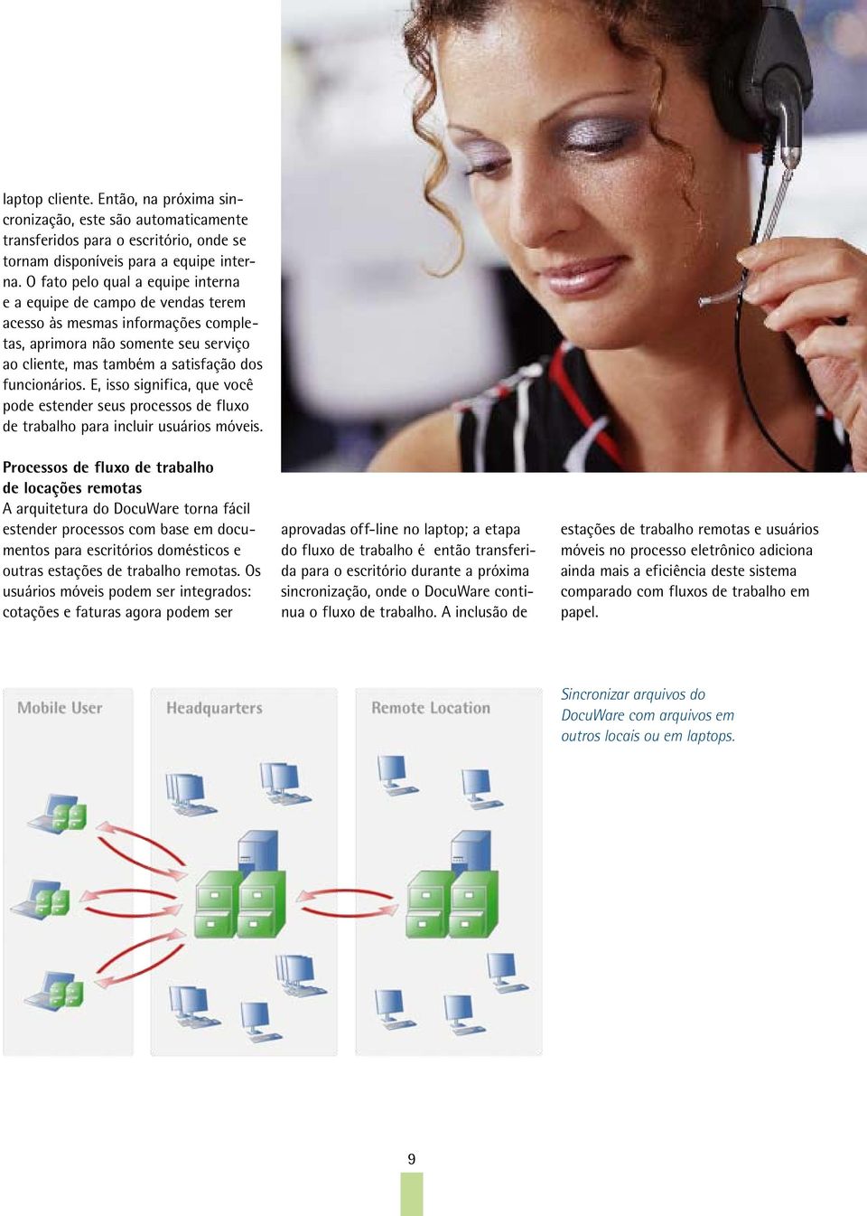 E, isso significa, que você pode estender seus processos de fluxo de trabalho para incluir usuários móveis.