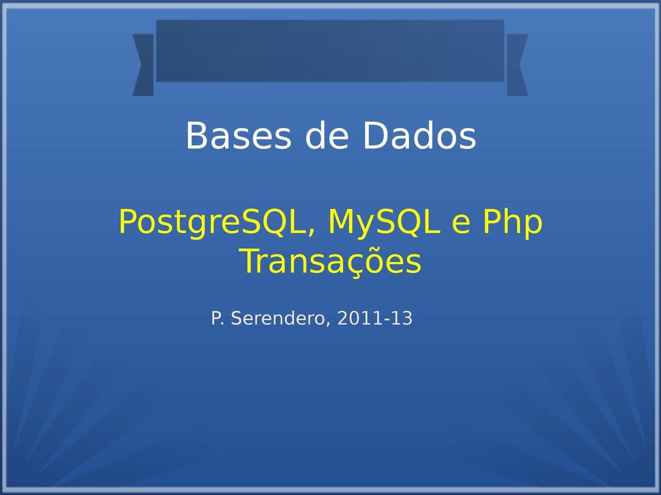 e Php Transações