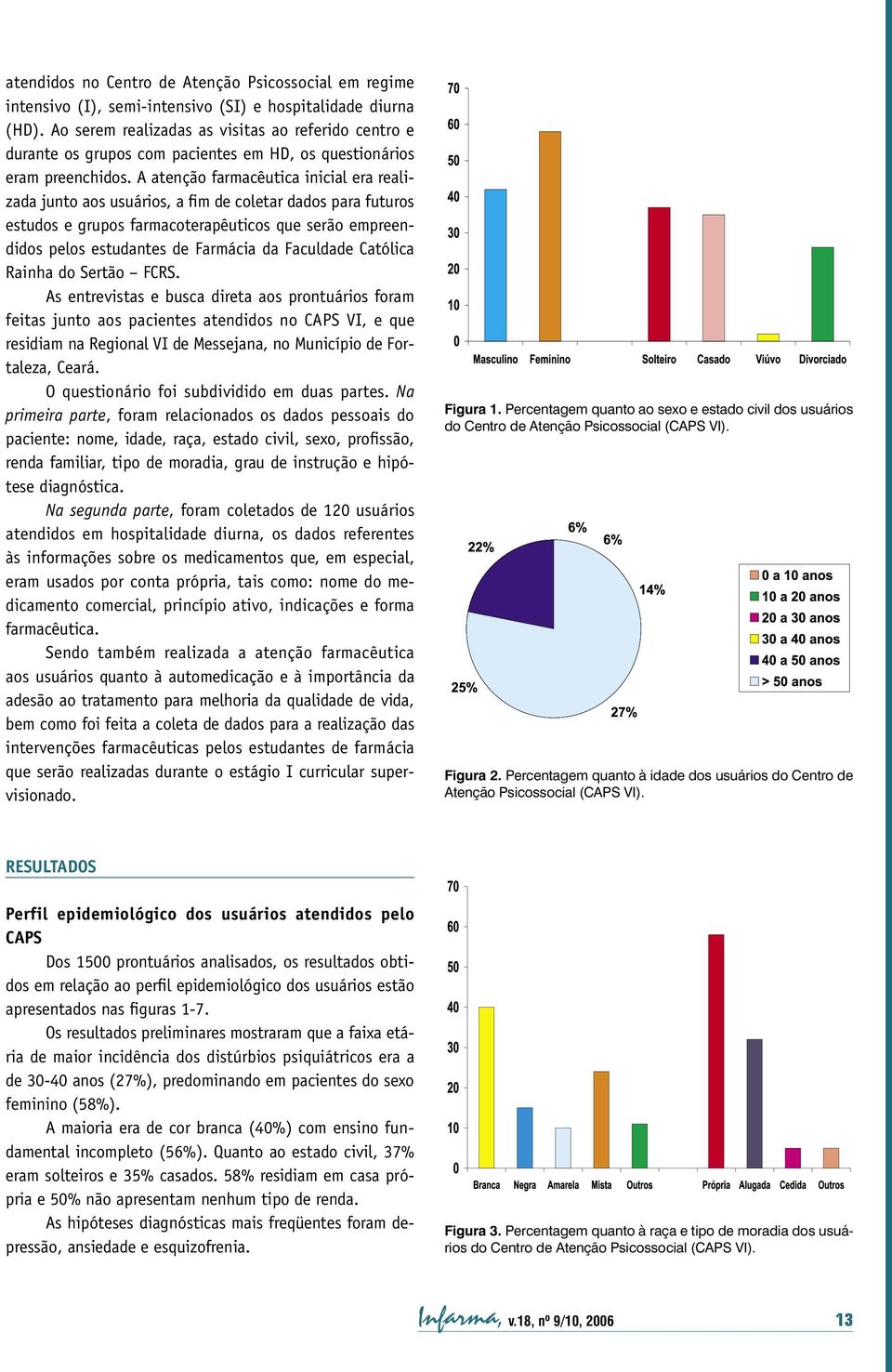 A atenção farmacêutica inicial era realizada junto aos usuários, a fim de coletar dados para futuros estudos e grupos farmacoterapêuticos que serão empreendidos pelos estudantes de Farmácia da