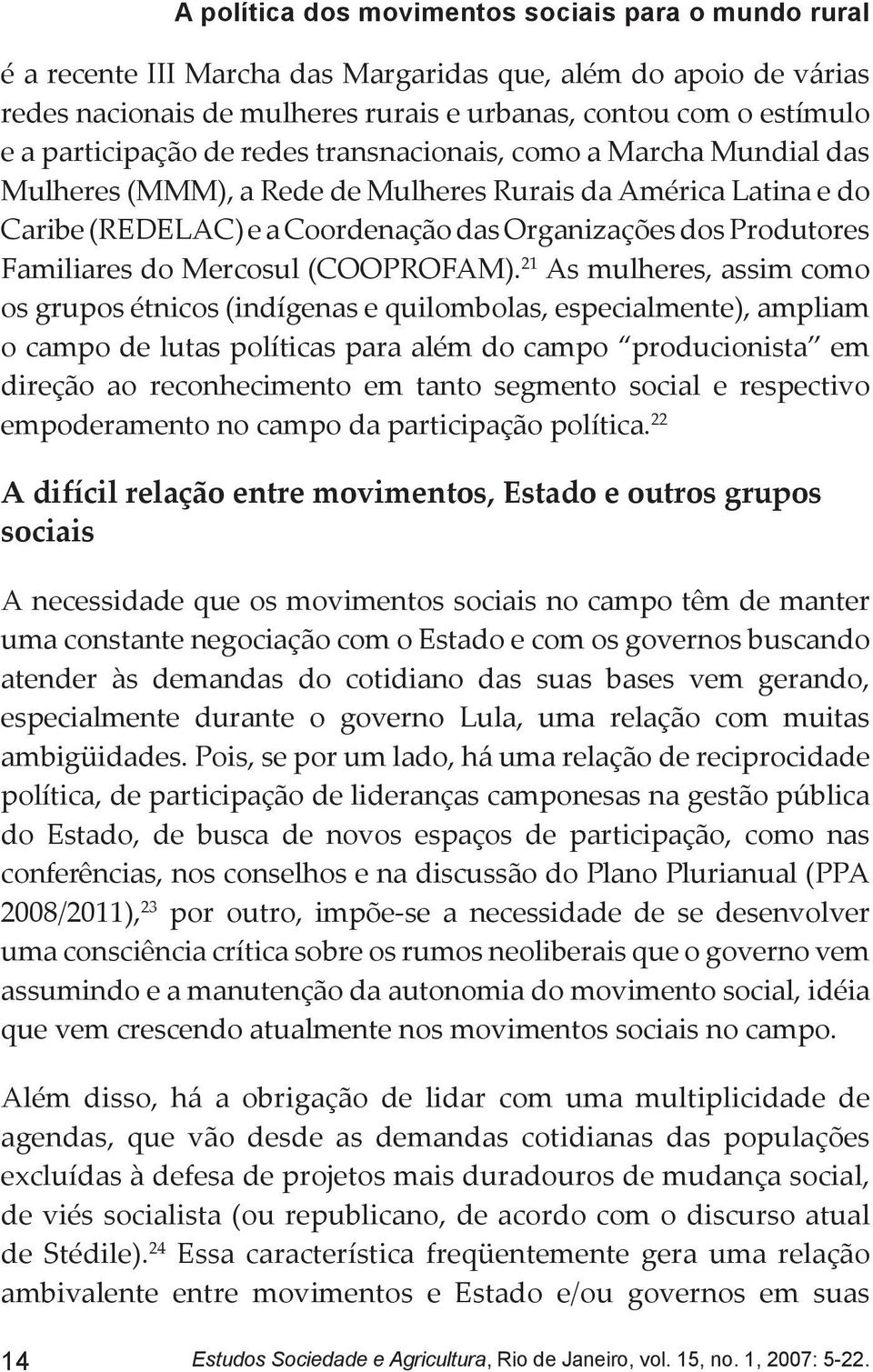 Familiares do Mercosul (COOPROFAM).