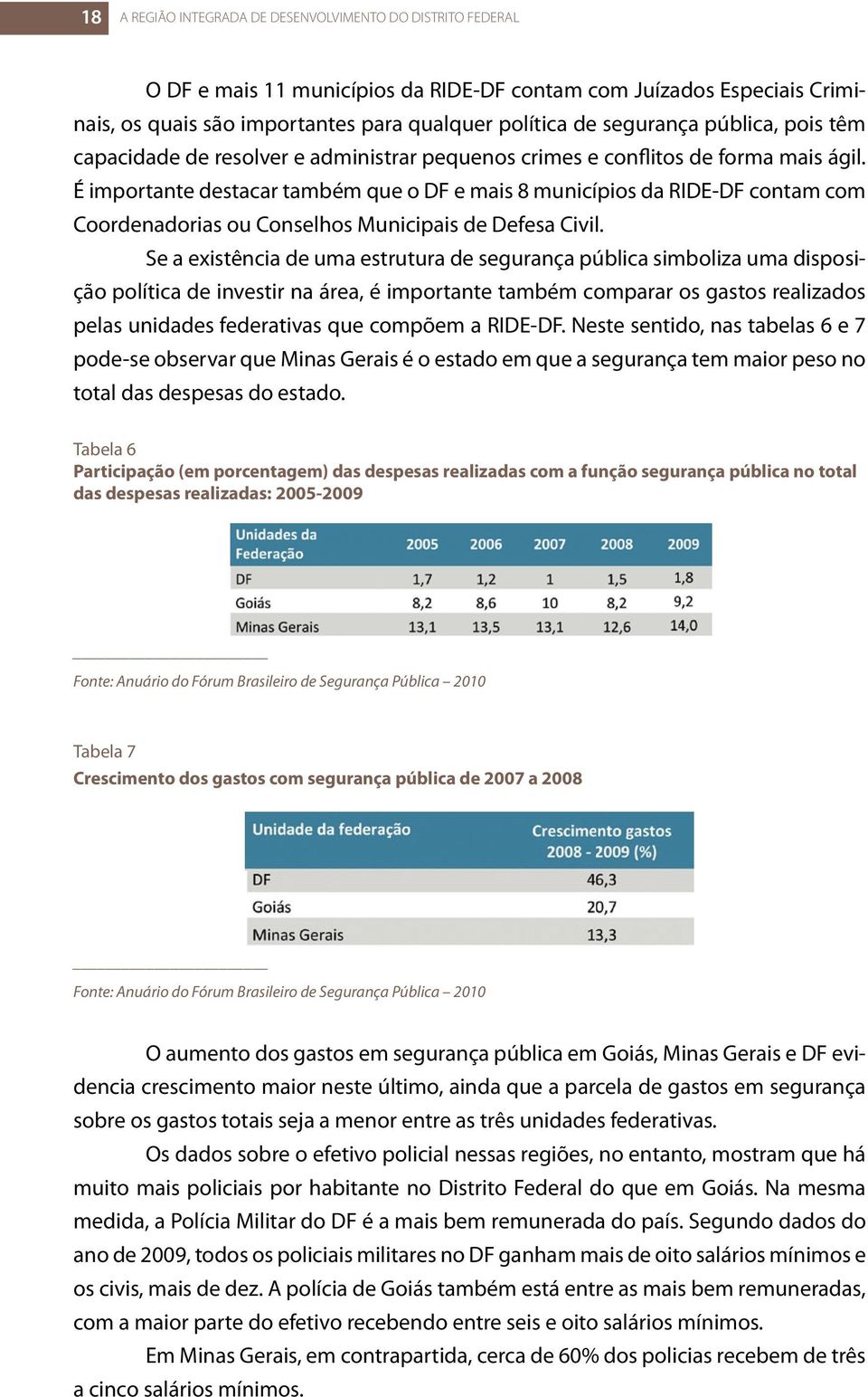 É importante destacar também que o DF e mais 8 municípios da RIDE-DF contam com Coordenadorias ou Conselhos Municipais de Defesa Civil.