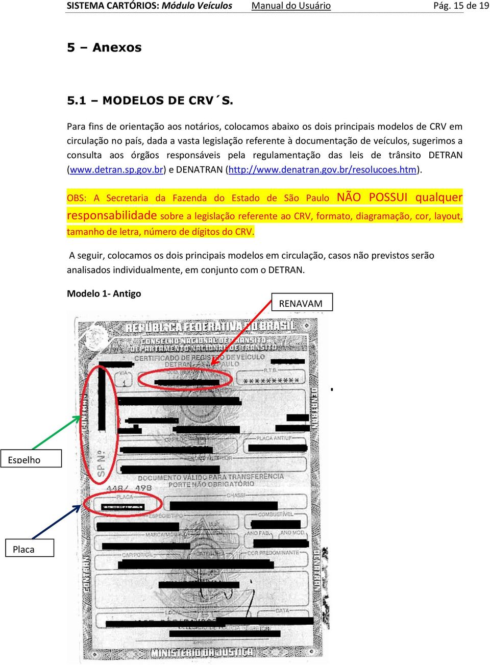 órgãos responsáveis pela regulamentação das leis de trânsito DETRAN (www.detran.sp.gov.br) e DENATRAN (http://www.denatran.gov.br/resolucoes.htm).