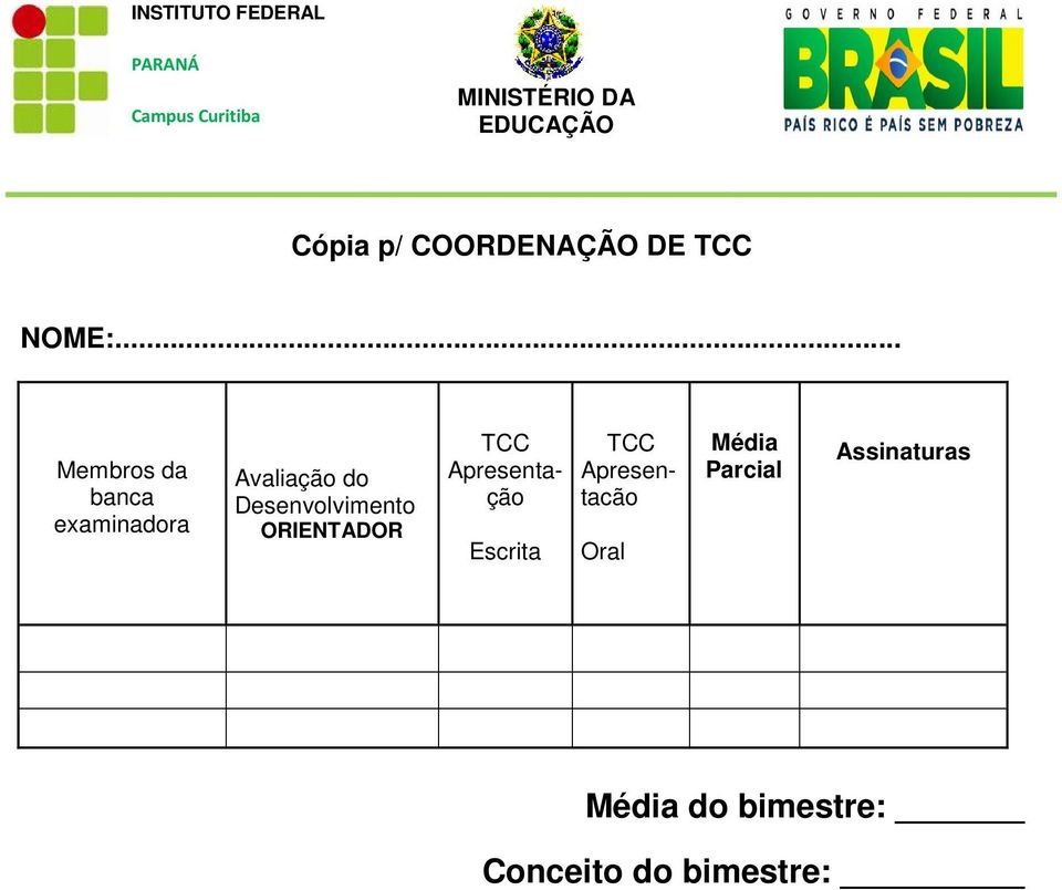 Desenvolvimento ORIENTADOR TCC Apresentação Escrita