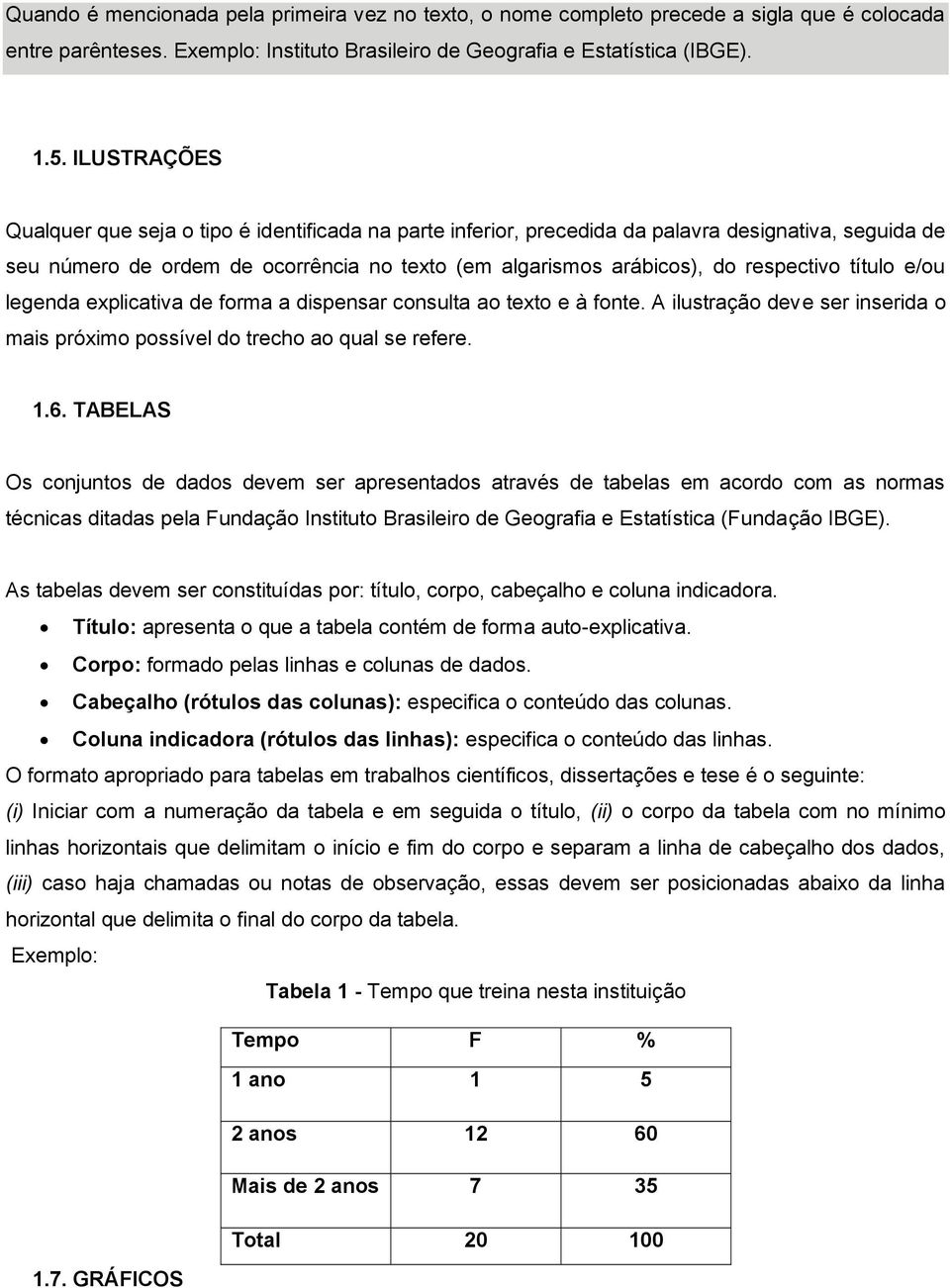 título e/ou legenda explicativa de forma a dispensar consulta ao texto e à fonte. A ilustração deve ser inserida o mais próximo possível do trecho ao qual se refere. 1.6.