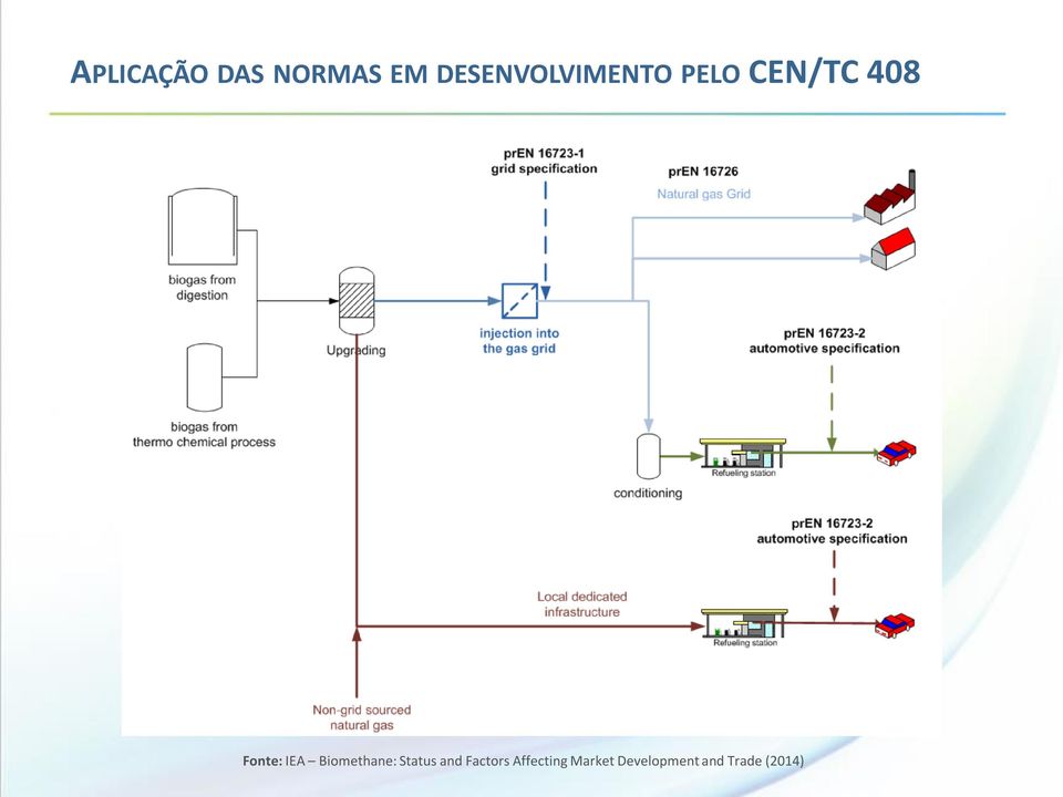 Fonte: IEA Biomethane: Status and