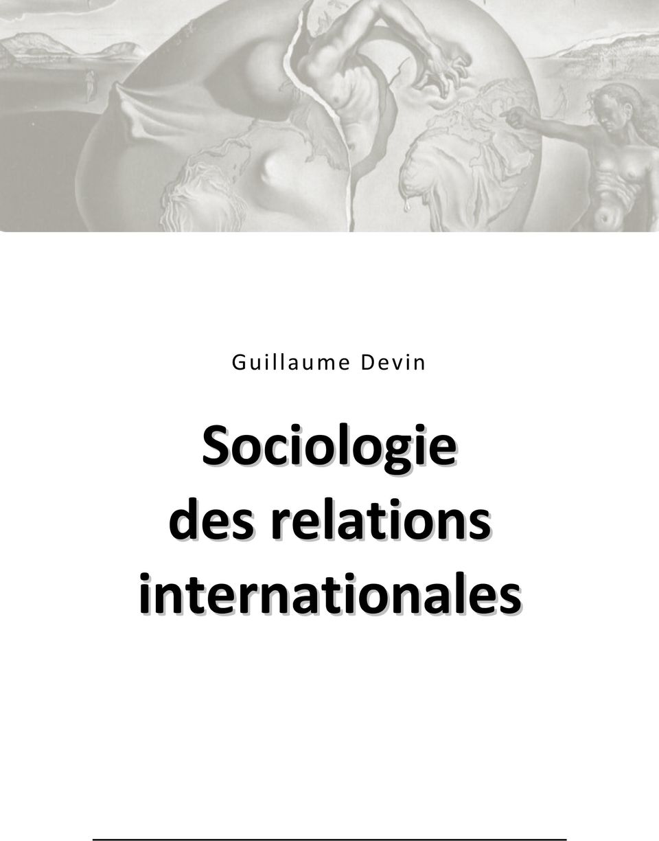 Sociologie des