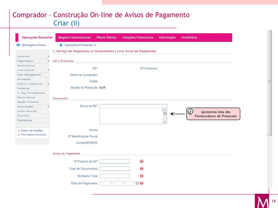 Pagamento Criar (II)