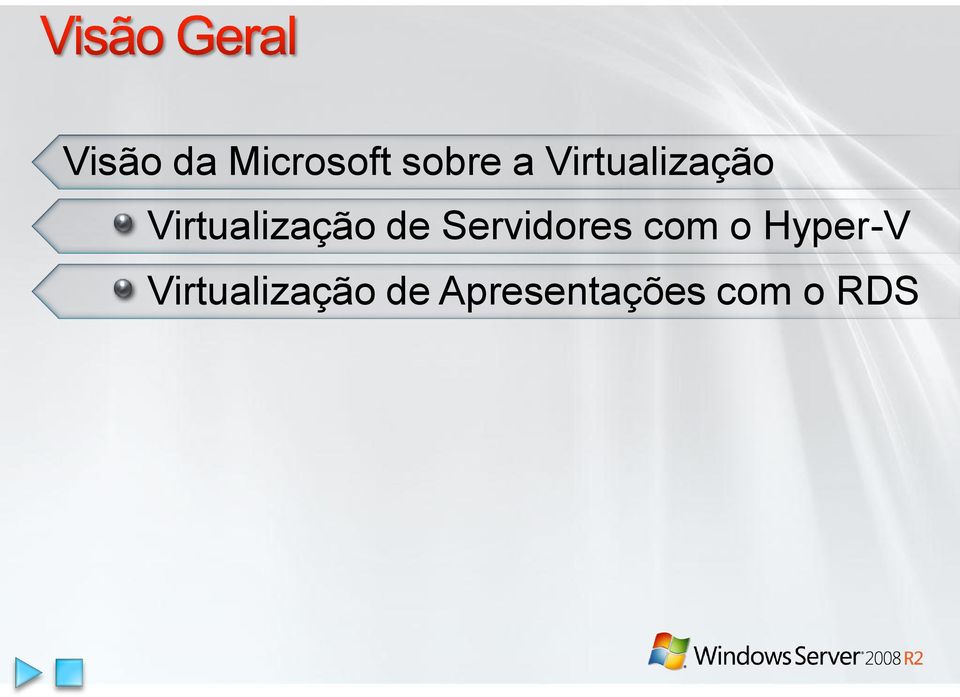 Servidores com o Hyper-V