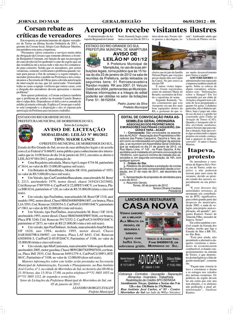 cano do pluvial foi quebrado o cano de esgoto que sai das residência até a nossa rede e não nos foi comunicado para conserto.