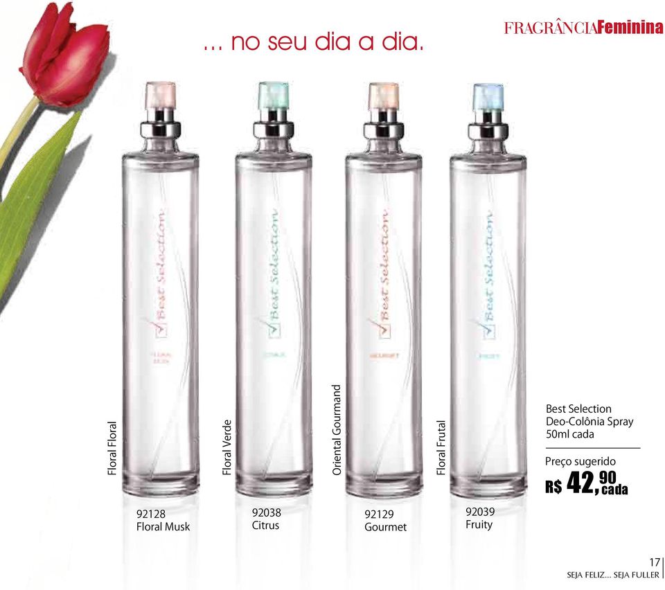Floral Frutal Best Selection Deo-Colônia Spray 50ml cada Preço