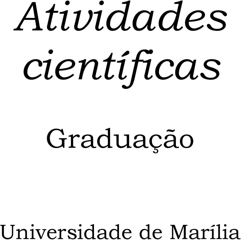 Graduação