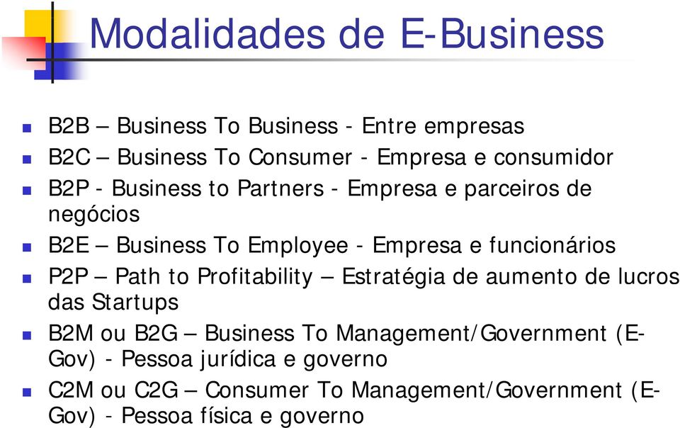 funcionários P2P Path to Profitability Estratégia de aumento de lucros das Startups B2M ou B2G Business To