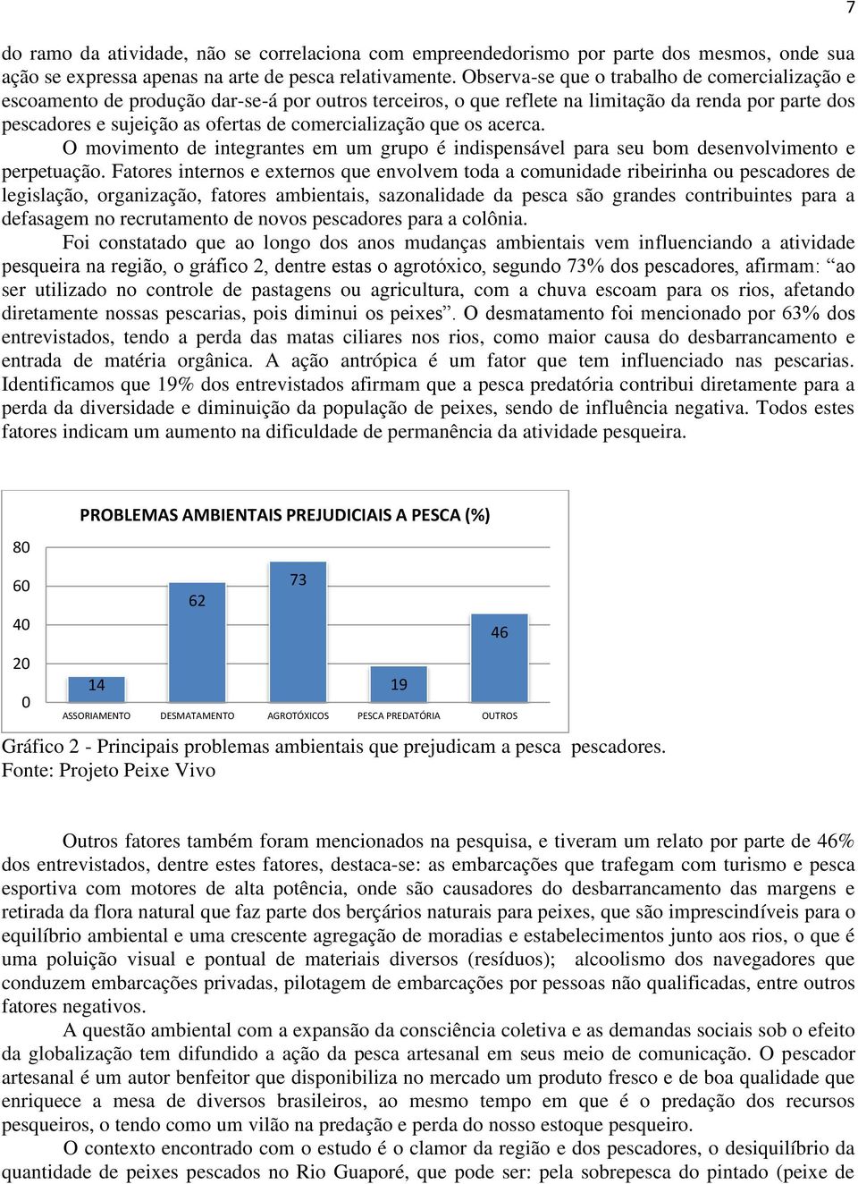 comercialização que os acerca. O movimento de integrantes em um grupo é indispensável para seu bom desenvolvimento e perpetuação.