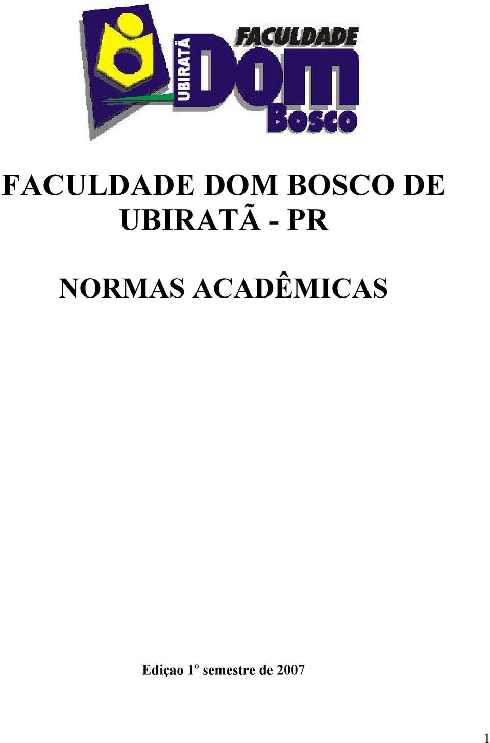 NORMAS ACADÊMICAS