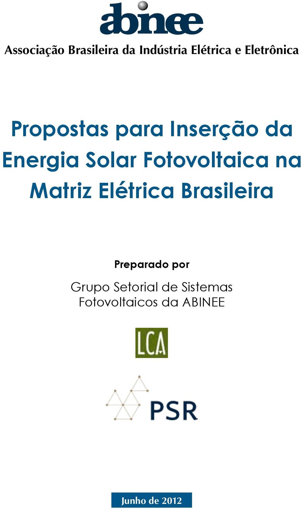 Fotovoltaica na Matriz Elétrica Brasileira Preparado