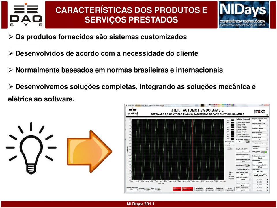 internacionais Desenvolvemos soluções completas, integrando as soluções