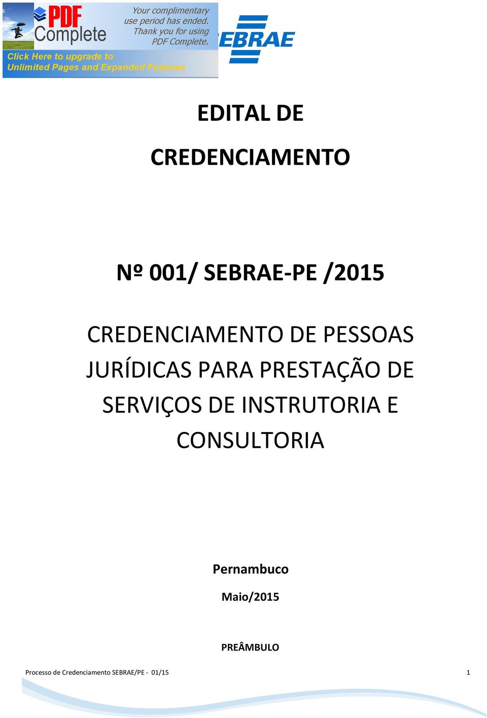 SERVIÇOS DE INSTRUTORIA E CONSULTORIA Pernambuco