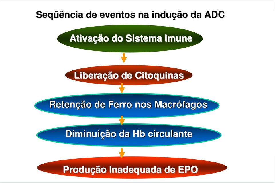 Citoquinas Retenção de Ferro nos Macrófagos