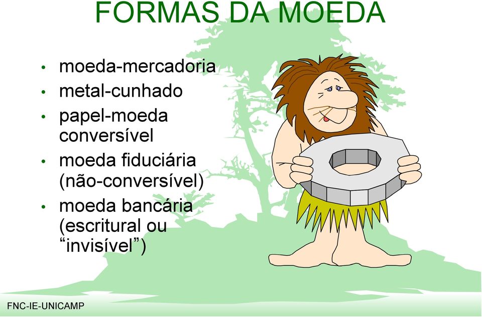 moeda fiduciária (não-conversível) moeda