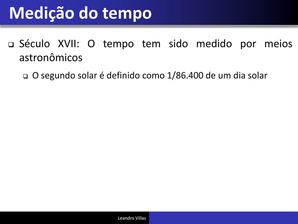 astronômicos O segundo solar é