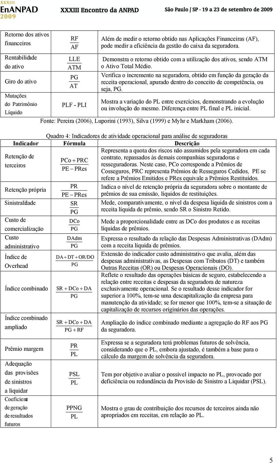 AT Verifica o incremento na seguradora, obtido em função da geração da receita operacional, apurado dentro do conceito de competência, ou seja,.