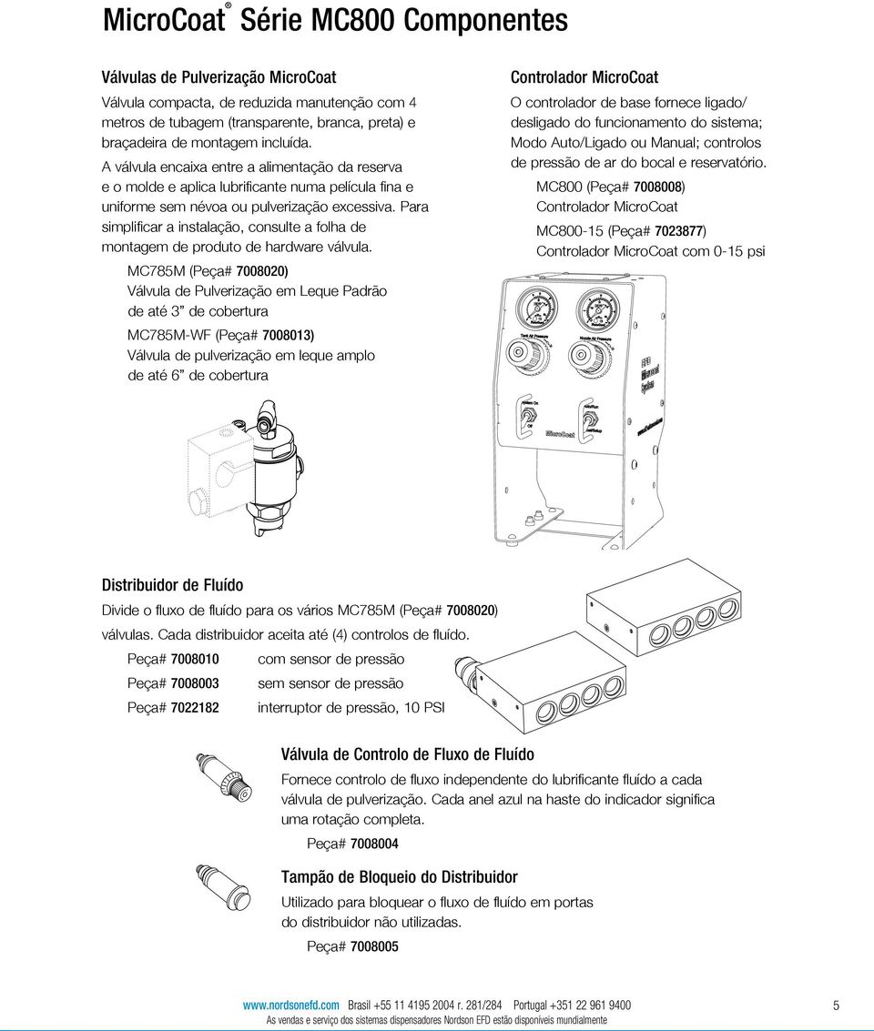 Para simplificar a instalação, consulte a folha de montagem de produto de hardware válvula.