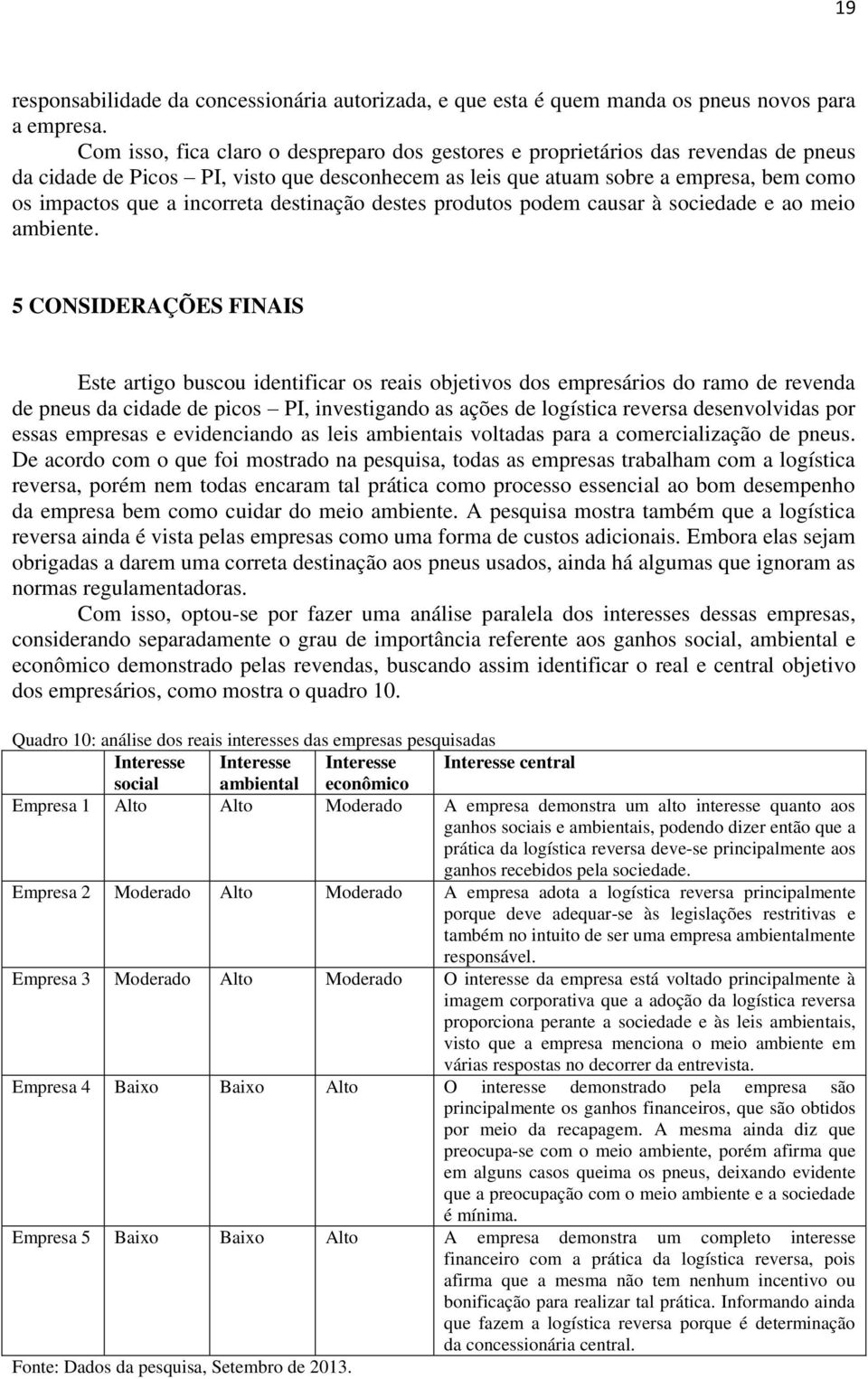 incorreta destinação destes produtos podem causar à sociedade e ao meio ambiente.