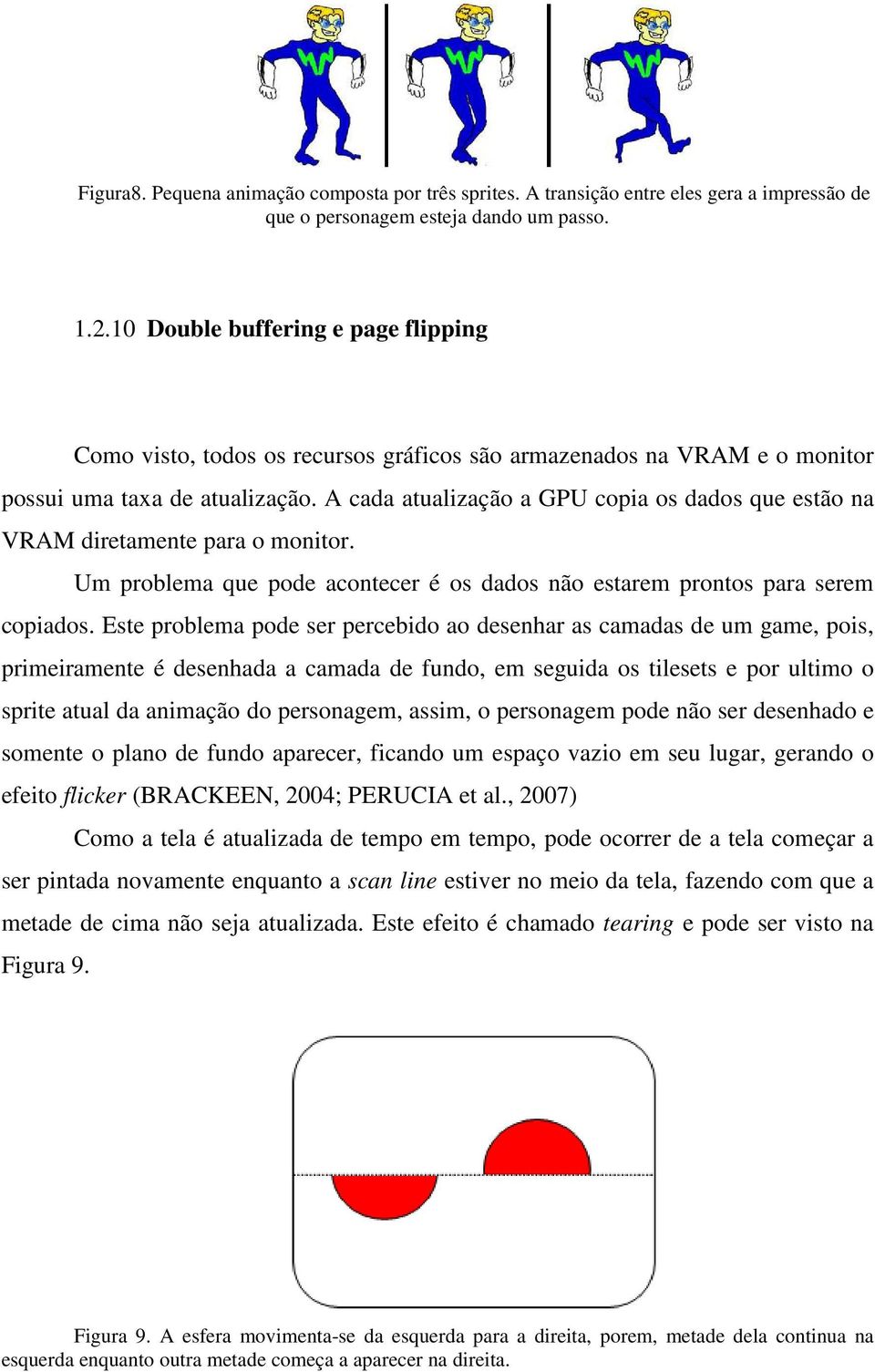 A cada atualização a GPU copia os dados que estão na VRAM diretamente para o monitor. Um problema que pode acontecer é os dados não estarem prontos para serem copiados.