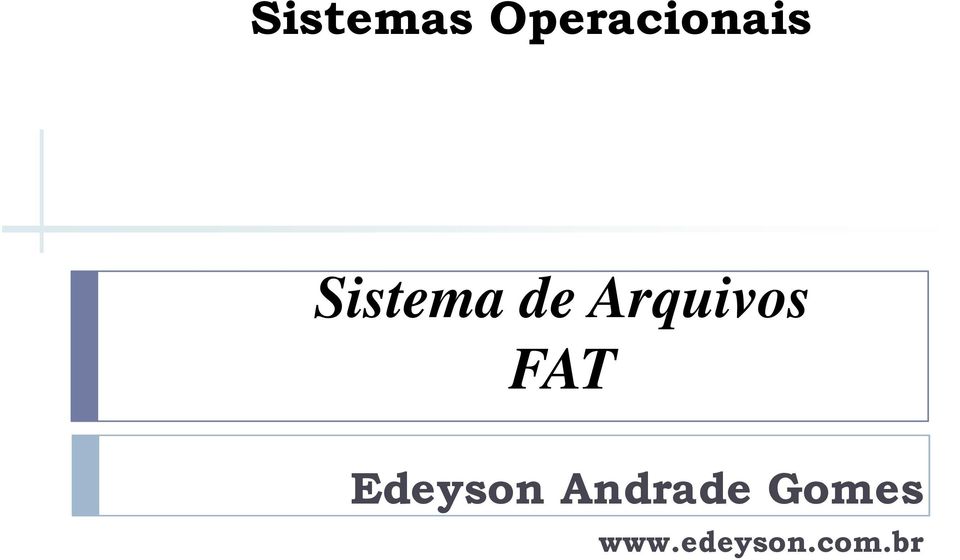 FAT Edeyson Andrade
