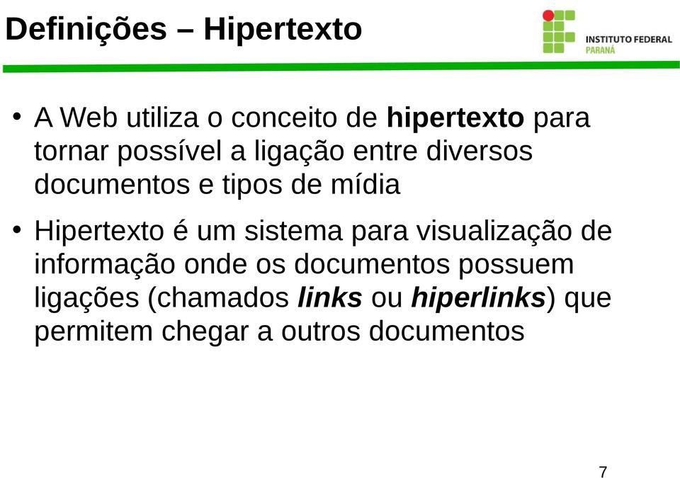 um sistema para visualização de informação onde os documentos possuem