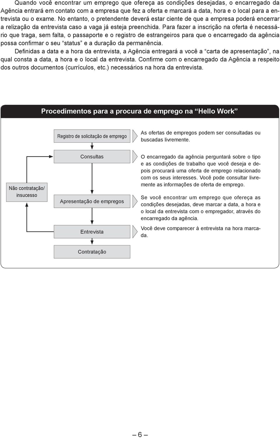 Para fazer a inscrição na oferta é necessário que traga, sem falta, o passaporte e o registro de estrangeiros para que o encarregado da agência possa confirmar o seu status e a duração da permanência.