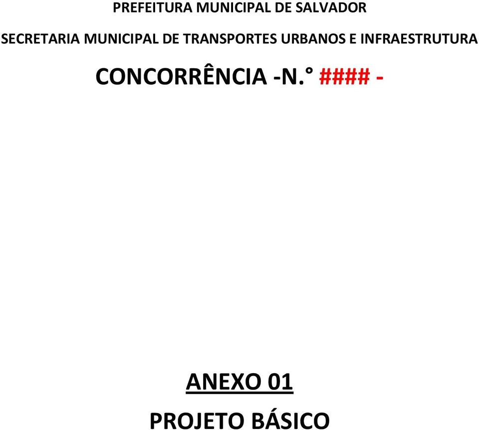 URBANOS E INFRAESTRUTURA