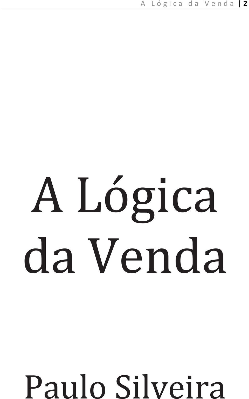 Lógica da Venda