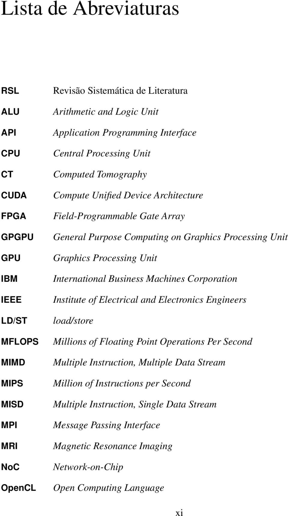 Graphics Processing Unit International Business Machines Corporation Institute of Electrical and Electronics Engineers load/store Millions of Floating Point Operations Per Second Multiple