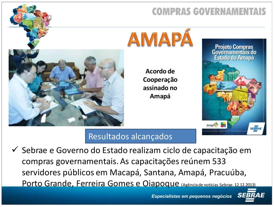 As capacitações reúnem 533 servidores públicos em Macapá, Santana, Amapá,