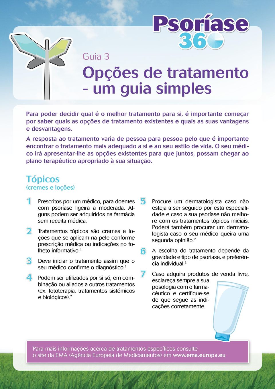 O seu médico irá apresentar-lhe as opções existentes para que juntos, possam chegar ao plano terapêutico apropriado à sua situação.