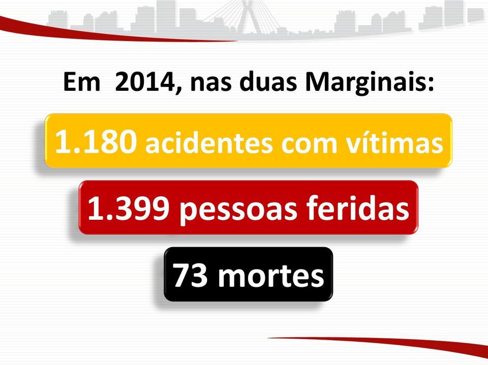 180 acidentes com