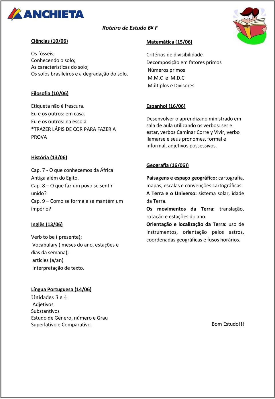 Desenvolver o aprendizado ministrado em sala de aula utilizando os verbos: ser e estar, verbos Caminar Corre y Vivir, verbo llamarse e seus