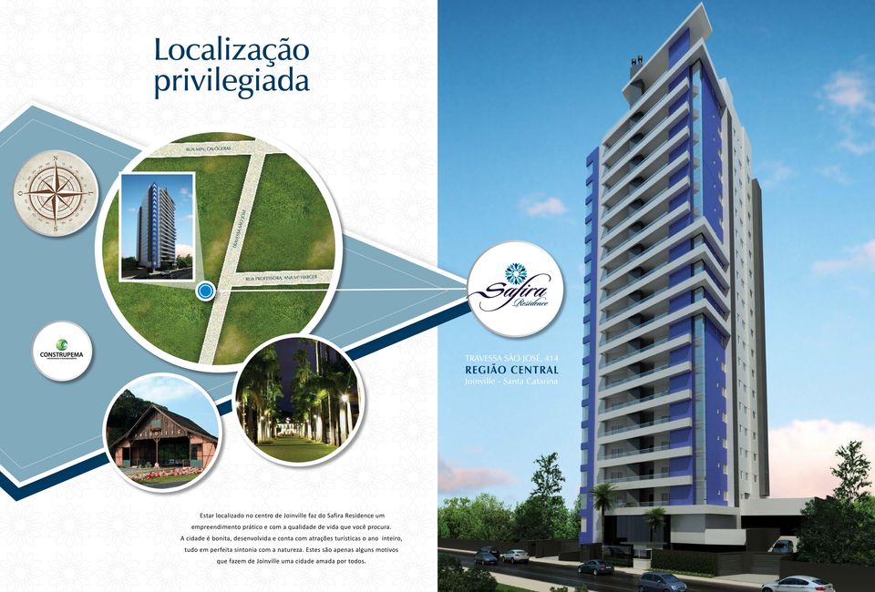 do Safira Residence um empreendimento prático e com a qualidade de vida que você procura.