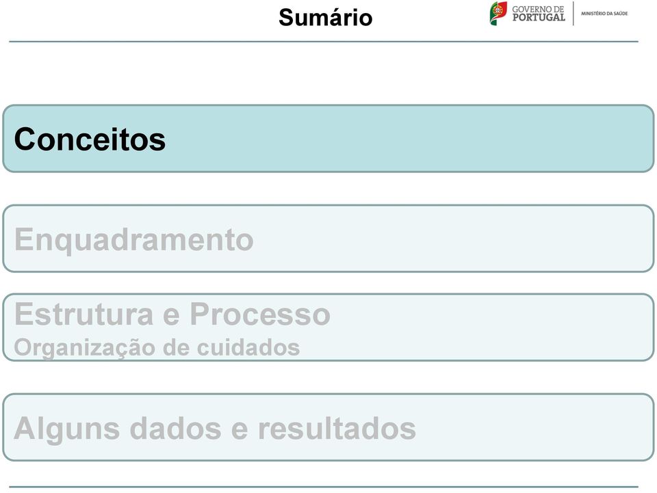 Processo Organização de