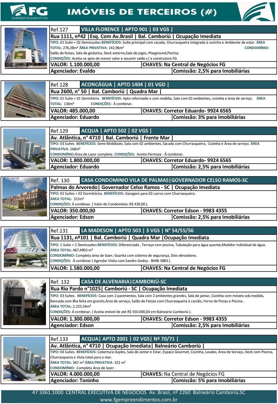 ÁREA TOTAL: 276,38m² ÁREA PRIVATIVA: 142,96m² CONDOMÍNIO: Salão de festas, Sala de ginástica, Deck externo,sala de jogos, Playground,Piscina.