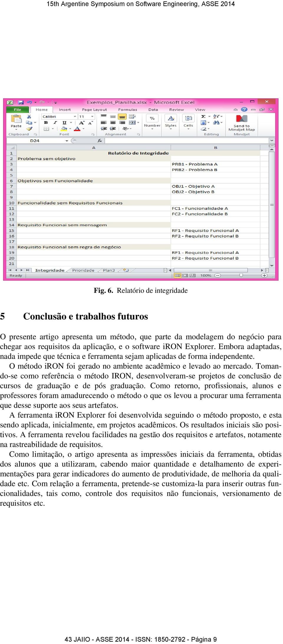 Embora adaptadas, nada impede que técnica e ferramenta sejam aplicadas de forma independente. O método iron foi gerado no ambiente acadêmico e levado ao mercado.