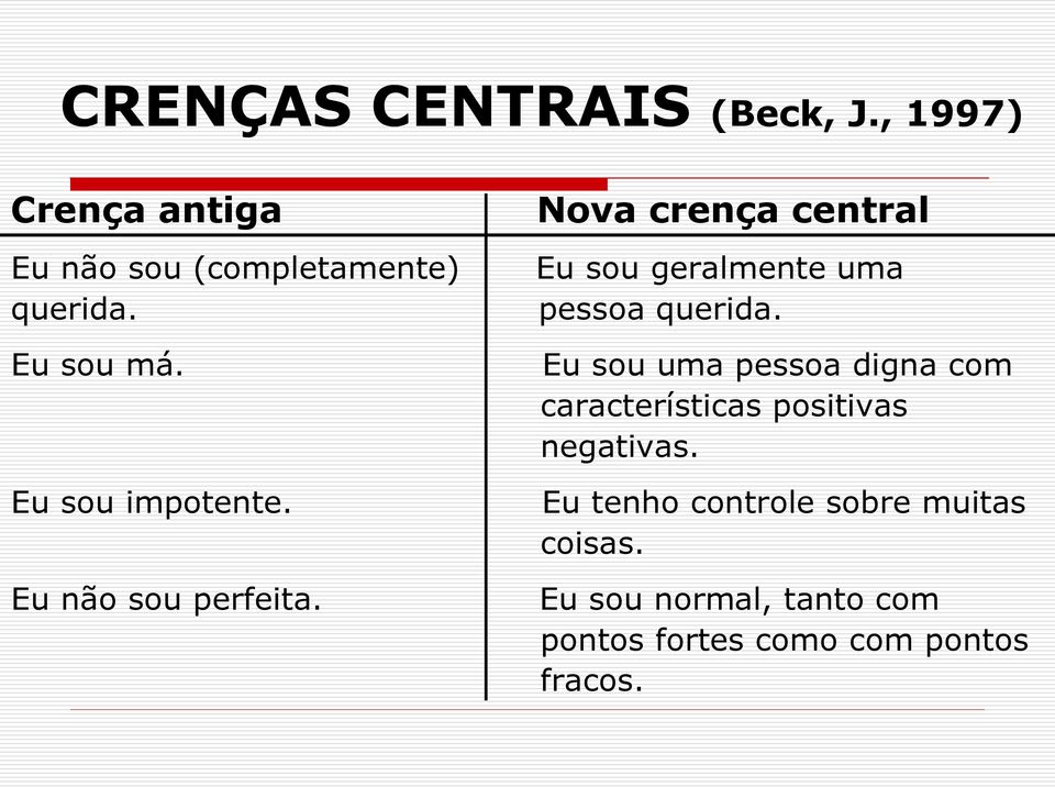 uma querida. pessoa querida. Eu sou má.