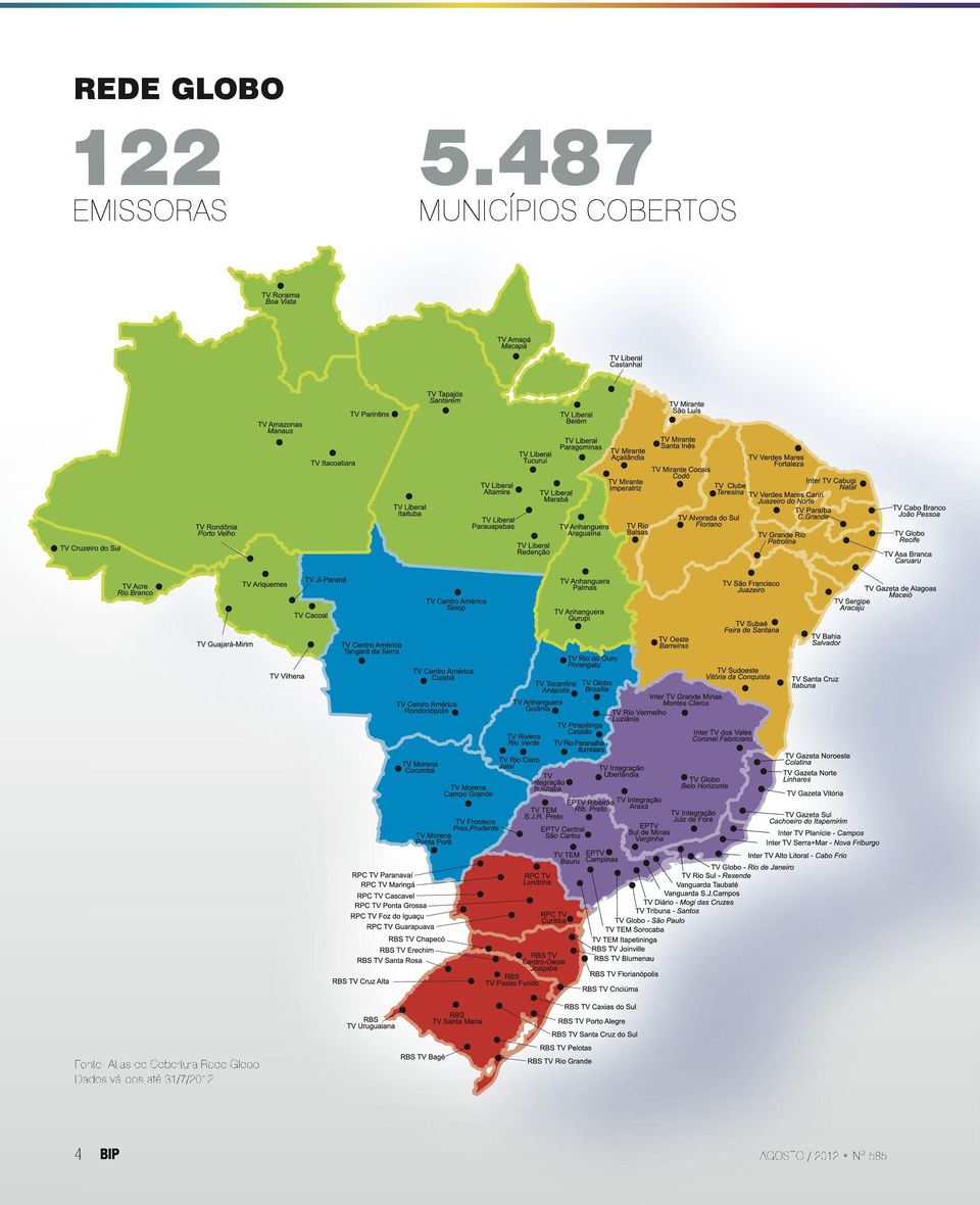 Atlas de Cobertura Rede Globo