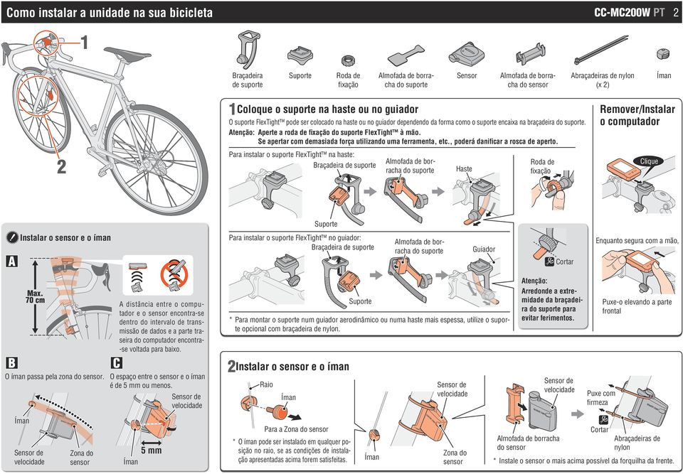 Se apertar com demasiada força utilizando uma ferramenta, etc., poderá danificar a rosca de aperto.