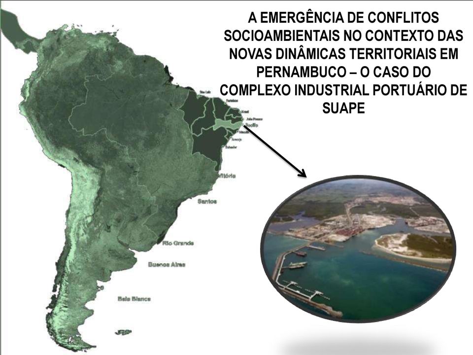 DINÂMICAS TERRITORIAIS EM PERNAMBUCO