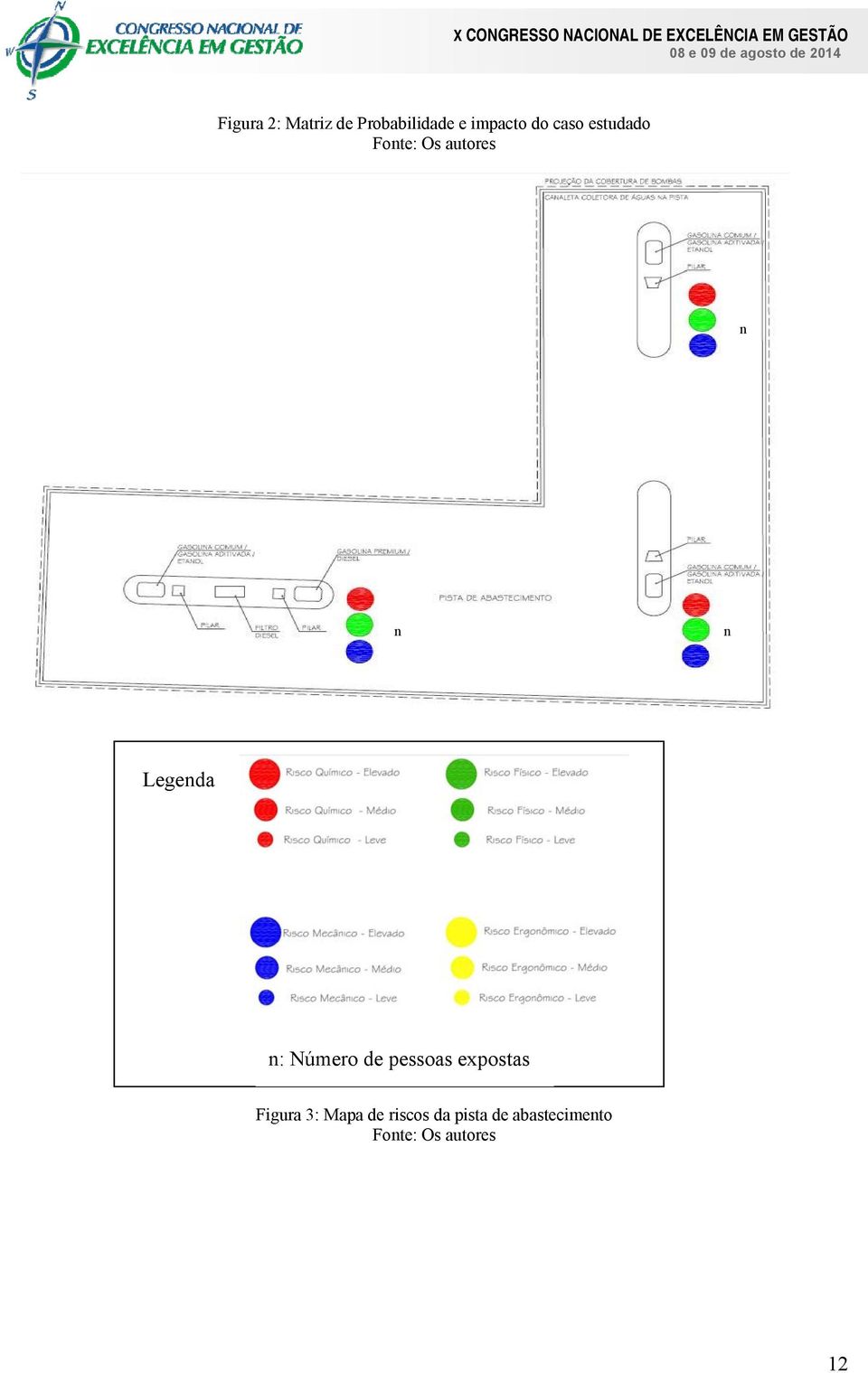 Número de pessoas expostas Figura 3: Mapa de