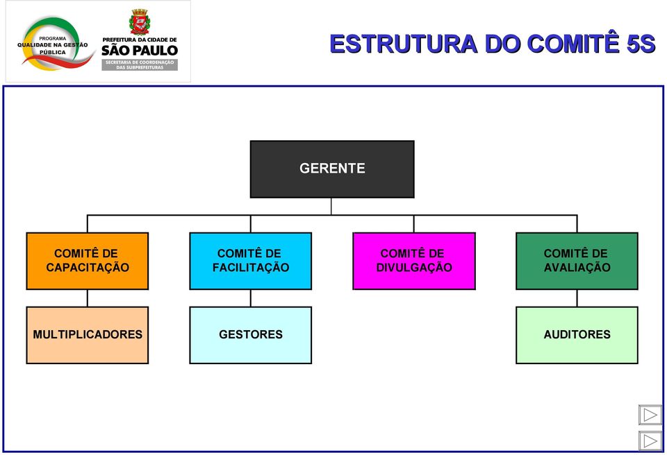 MULTIPLICADORES GESTORES COMITÊ DE